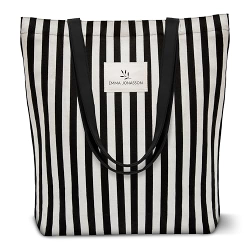 Emma Jonasson Jutebeutel Mit Rei Verschluss Stilvoller Shopper