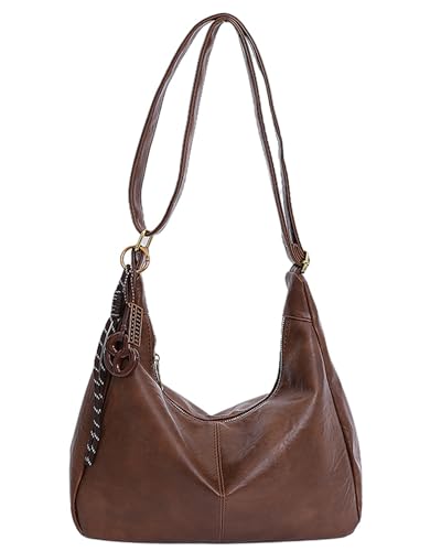 Micmores Umh Ngetasche Damen Kunstleder Handtasche Damen Mittelgro