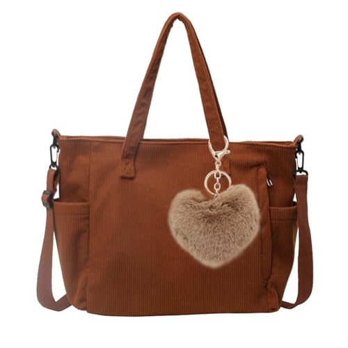 Dogmoon Cord Tasche Damen Cord Tote Bag Gro