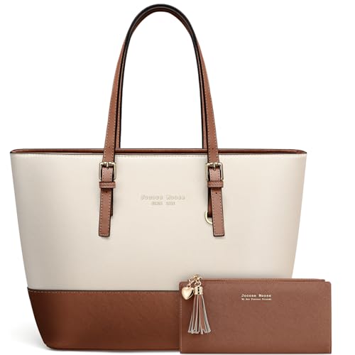 Jocose Moose Damen Handtasche Schultertasche Vintage Leder Tasche