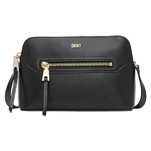 Dkny Damen Chelsea Dome Crossbody Umh Ngetasche Schwarz