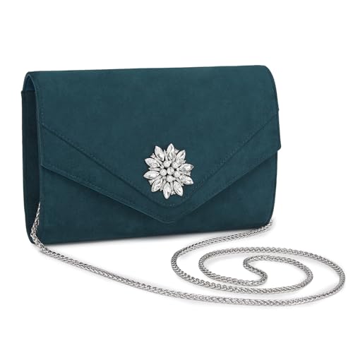 Miss Lulu Damen Clutchs Elegante Diamant Clutchs Aus
