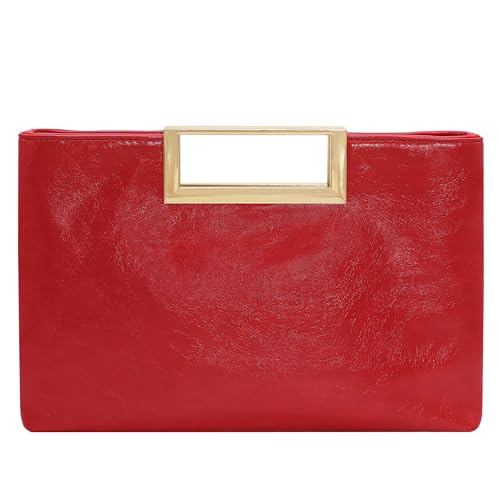 Milisente Damen Clutch Handtasche Schultertasche Elegant Abendtasche Mit
