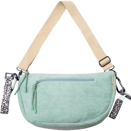 Jubi Wickeltasche Moon Bag Aus Cord Mint Kinderwagenorganizer