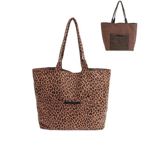 Myhozee Reversibel Shopper Tasche Damen Wildleder Handtasche Damen