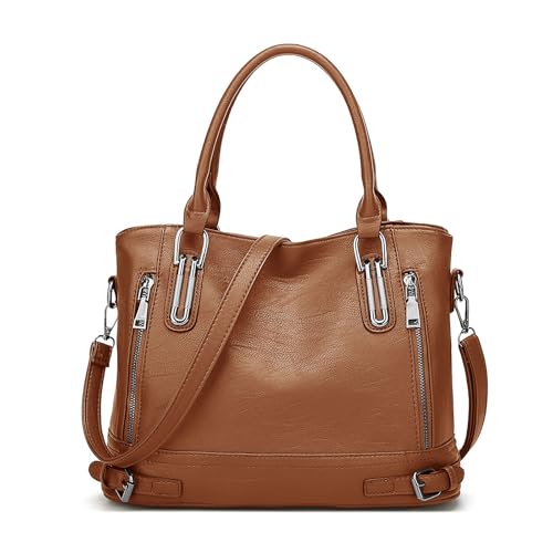 Long Keeper Leder Handtasche Damen Tote Bag Shopper
