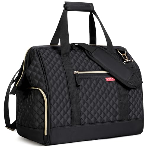 Lekesky Reisetasche Damen Weekender Damen Mittelgro Mit Schuhfach