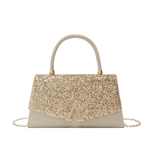 Ouayemel Glitzernde Abend Handtasche Glitzer Clutch F R