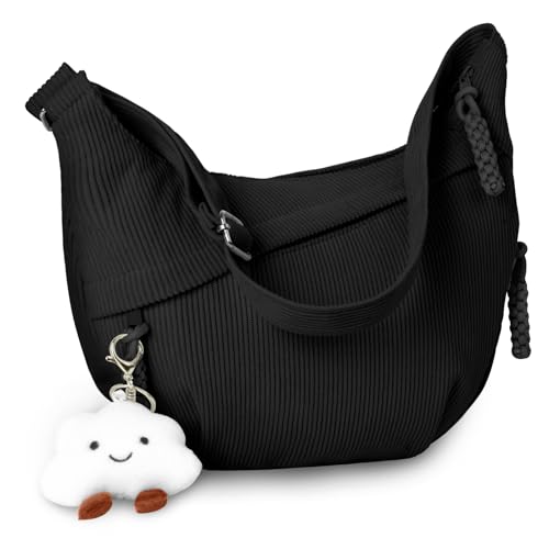 Aucuu Crossbody Bag Damen Umh Ngetasche Halbmond Crossbody