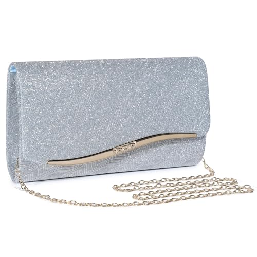 Ubaymax Damen Abendtasche Modische Handtasche Elegante Hochzeit Clutch