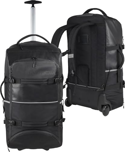 Normani Backpacker Reisetaschen Rucksack Mit Trolleyfunktion Trolley Mit