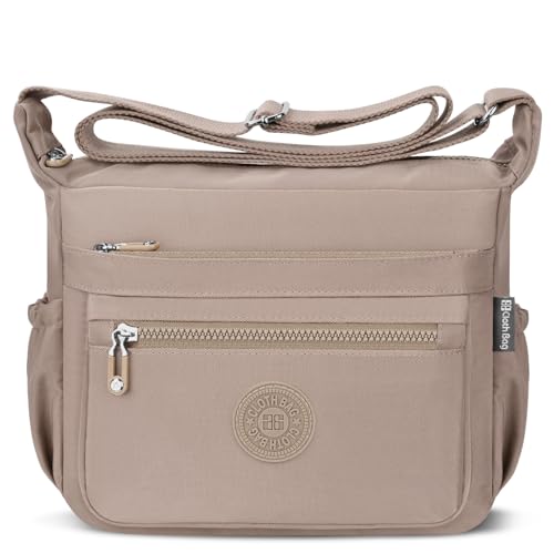 Juyano Umh Ngetasche Damen Mittelgro Nylon Wasserdicht Handtasche