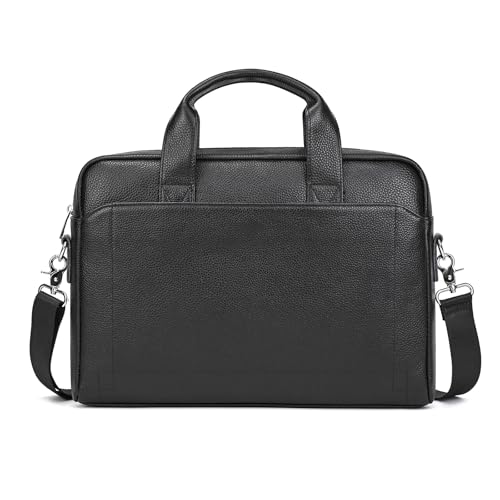 Luufan Echtes Leder Aktentaschen 15 6inch Laptop Messenger