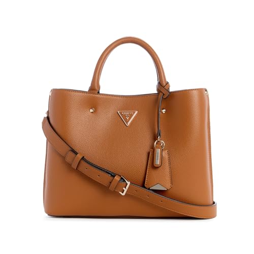 Guess Meridian Girlfriend Satchel Cognac