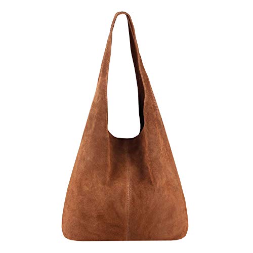 Obc Made In Italy Damen Leder Tasche Handtasche