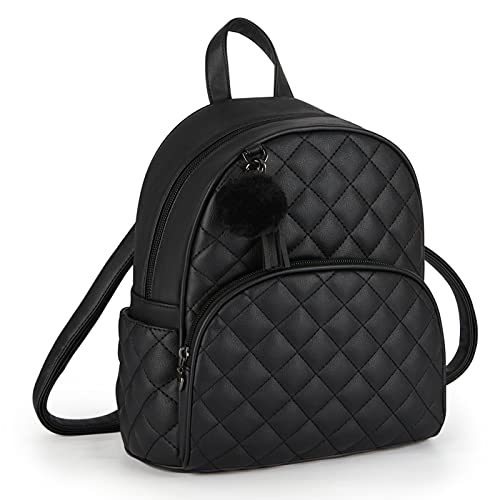 Ecosusi Rucksack Damen Klein Soft Pu Leder Rucks