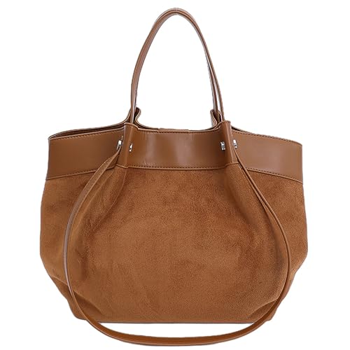 Waniki Handtasche Damen Mittelgro Tote Bag Wildleder Shopper