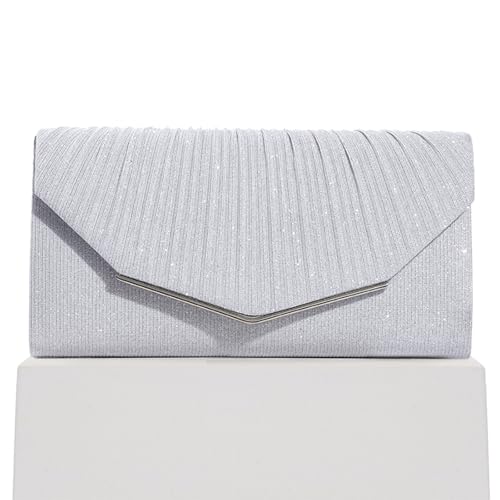 Sertay Elegante Envelope Tasche Funkeln Abendtasche Abnehmbarer Kette