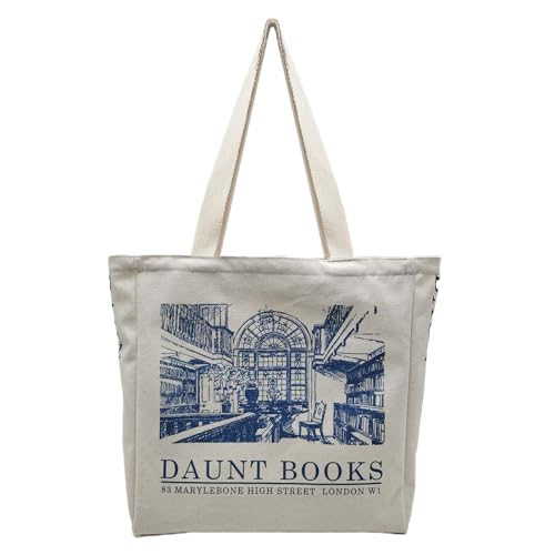 Broadream Jutebeutel Bedruckt Vintage Jute Beutel Einkaufstasche Bag