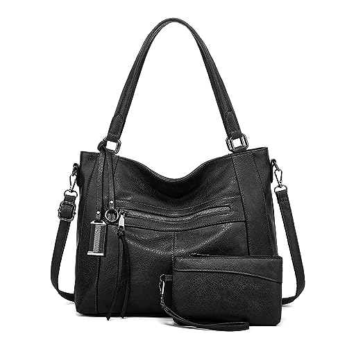 Baigio 2 Teilige Handtasche Damen Umh Ngetasche Mittelgro