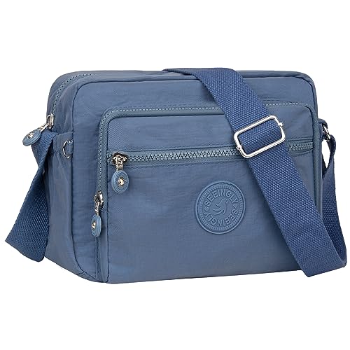 Newirove Umh Ngetasche Damen Mittelgro Nylon Wasserdicht Crossbody