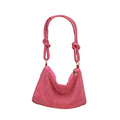 Corios Abendtasche Damen Strass Clutch Bag Shiny Diamant