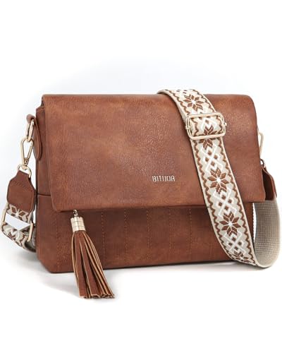 Bituor Umh Ngetasche Damen Handtasche Damen Mittelgro Crossbody