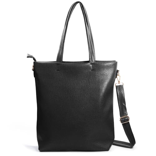 Hoxis Damen Vertikale Tote Bag Mit Abnehmbarem Schultergurt