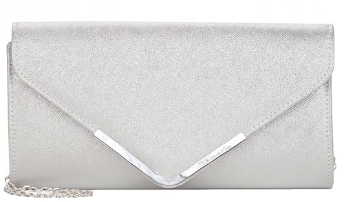 Tamaris Amalia Clutch Bag Silver