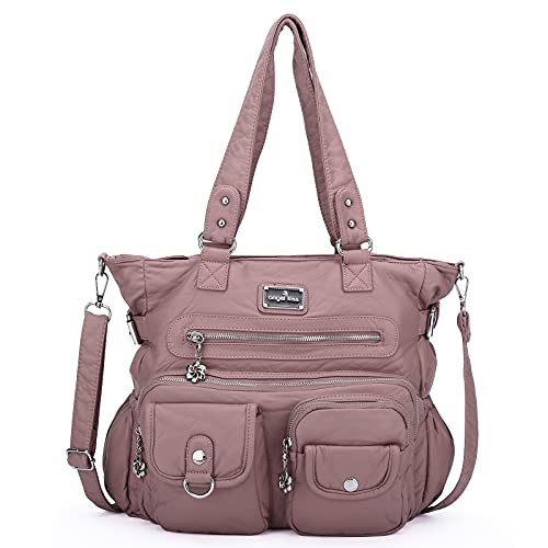 Damen Handtaschen Schultertaschen Pu Leder Satchel Tote Bag