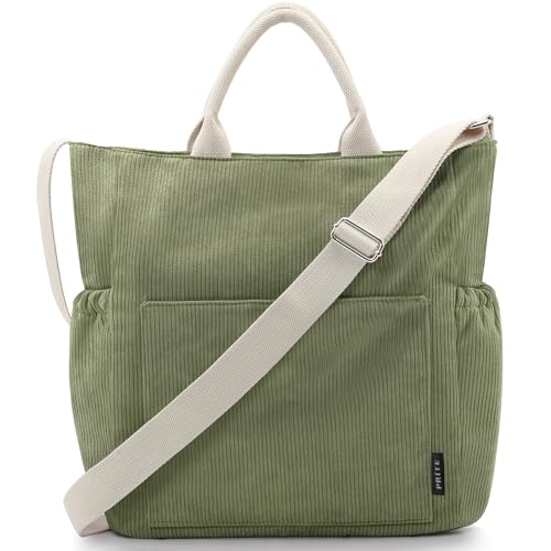 Prite Shopper Tasche Damen Gro Cordtaschen Tote Bag