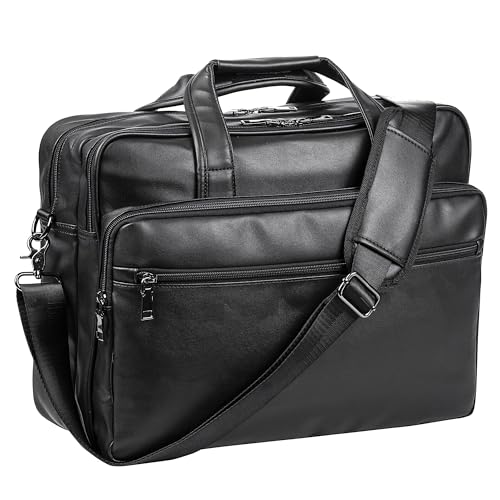Seyfocnia Herren Laptoptasche Kuriertaschen 15 6 Zoll 39