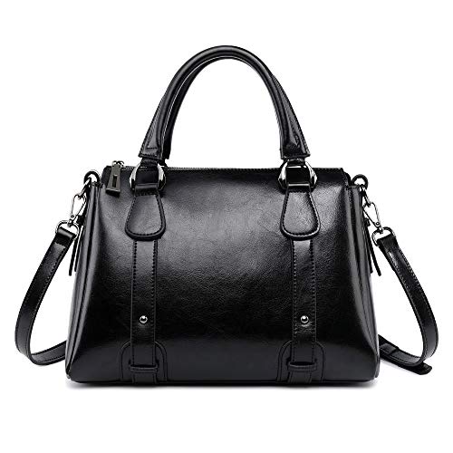 Coolives Damen Tasche Aus Leder Handtasche Henkeltasche Umh