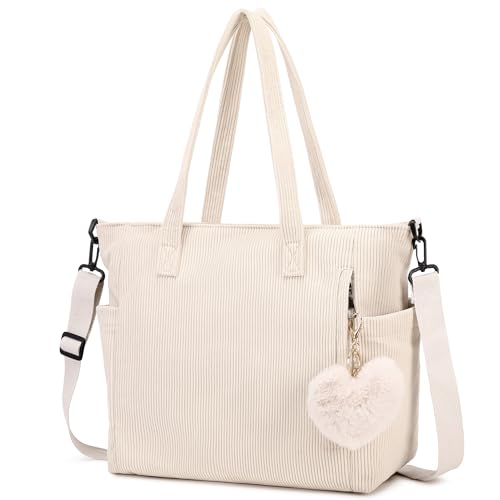 Makukke Cord Tote Bag Tasche Damen Umh Ngetasche