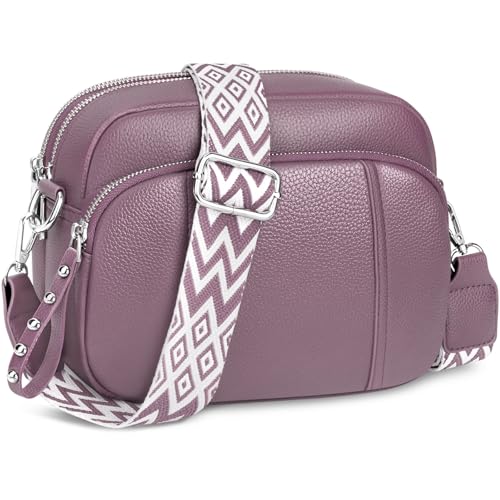 Juyano Crossbody Bag Damen Handtasche Umh Ngetasche Leder