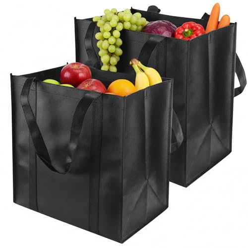 Smtfcty Einkaufstasche Faltbar 2 St Ck Schwarze Ehr