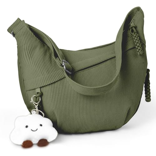 Aucuu Crossbody Bag Damen Umh Ngetasche Halbmond Crossbody