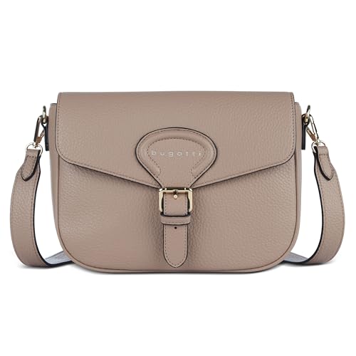 Bugatti Elina Damen Schultertasche M Aus Kunstleder Mittelgro