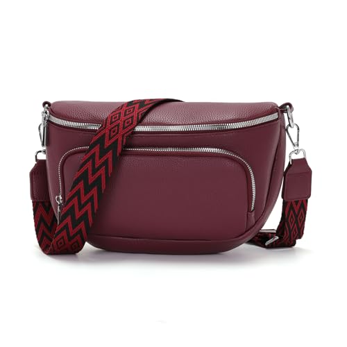 Boadlol Gro E Bauchtasche Damen Umh Ngetasche Crossbody