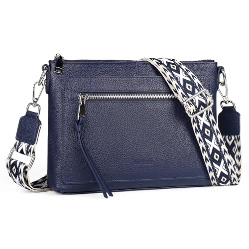 Befen Echtleder Umh Ngetasche Damen Mittelgro Crossbody Bag