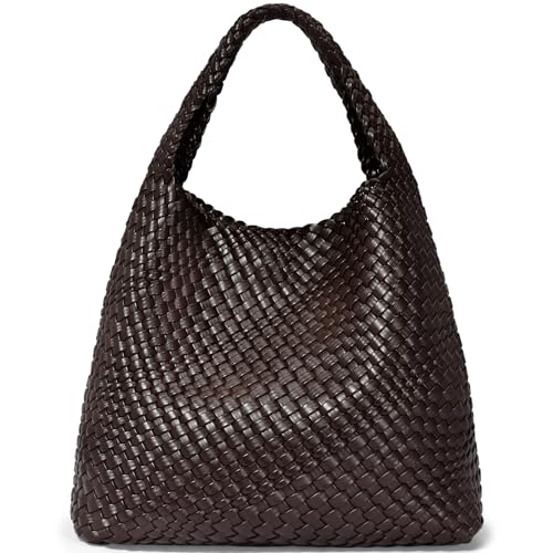 Oscaurt Tragetasche F R Damen Gewebte Ledertasche Gewebte