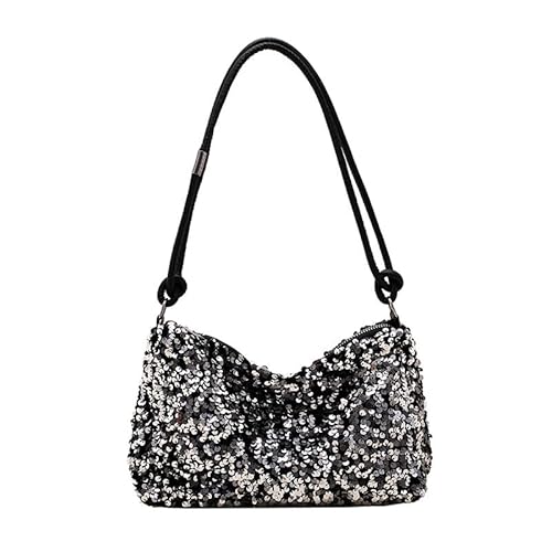 Loccy Damen Glitzer Tasche Elegant Clutch Pailletten Tasche