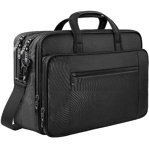 Mancro Aktentasche Herren Damen 17 Zoll Business Laptoptasche