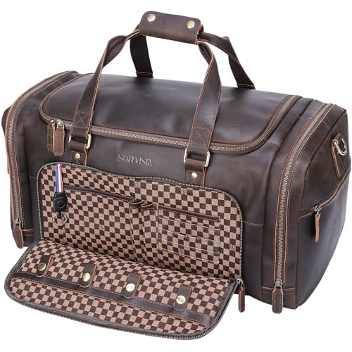 Star Vista Voyager 04 Luxus Reisetasche Vollnarbiges Rindsleder