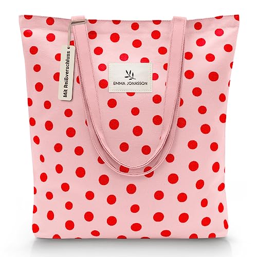 Emma Jonasson Jutebeutel Mit Rei Verschluss Und Innentasche