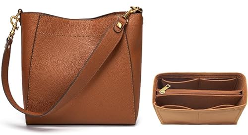 Doris Jacky Leder Bucket Tote Bag F R