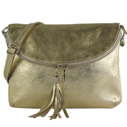 Modamoda De T07l T139l Damen Leder Kleine Umh