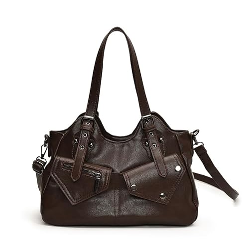 Generisch Generish Handtasche Damen Weiches Leder Tote Hobo