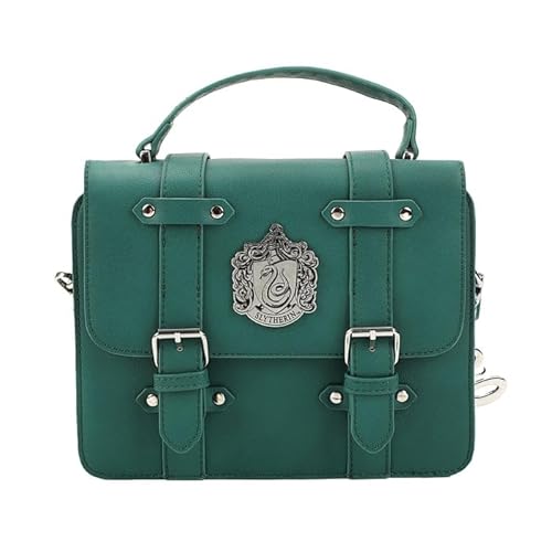 Harry Potter Satchel Handtasche Mit Charms Slytherin Small