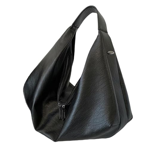 Qixujak Damen Casual Bag Tragetasche Vintage Pu Leder
